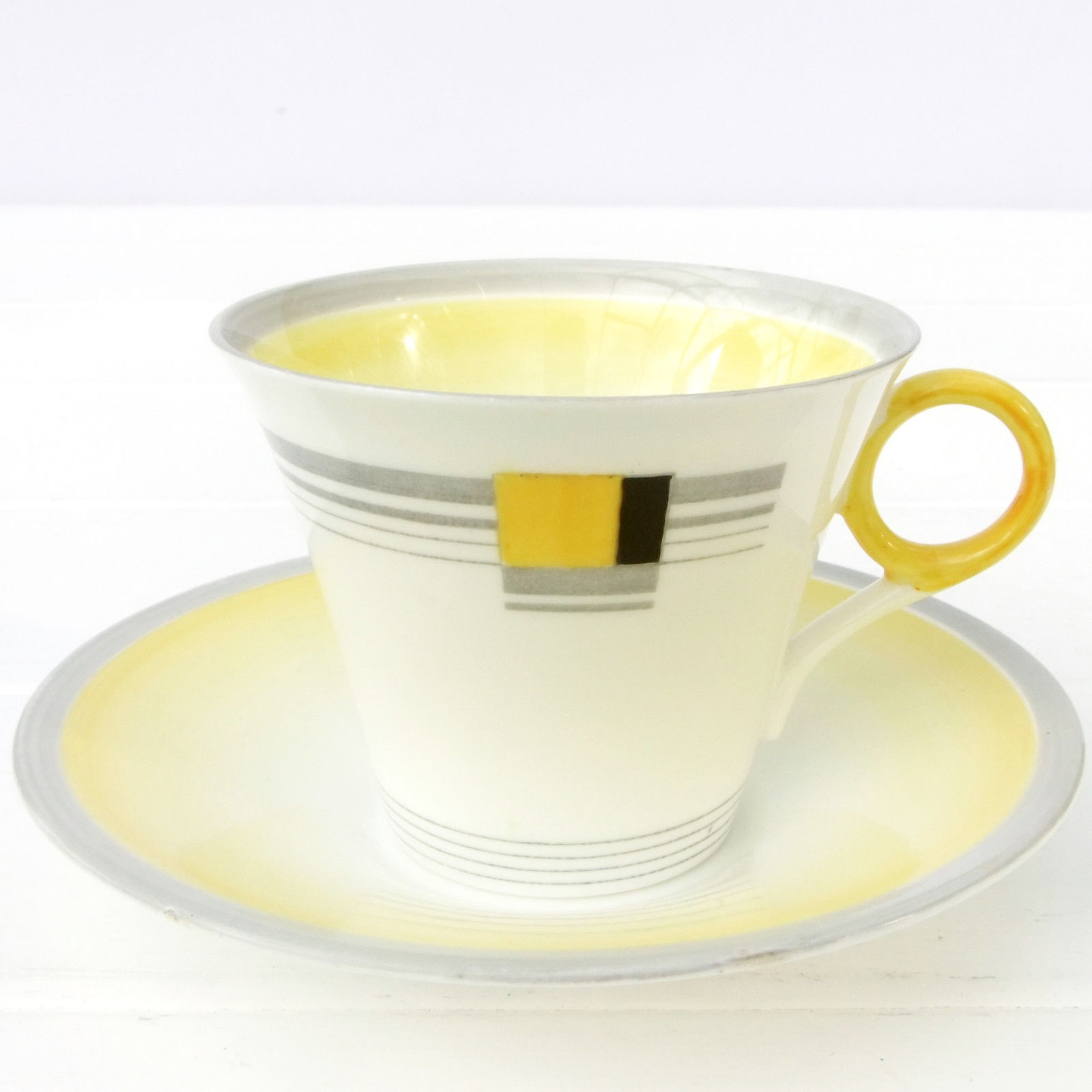 Art deco clearance cup and saucer