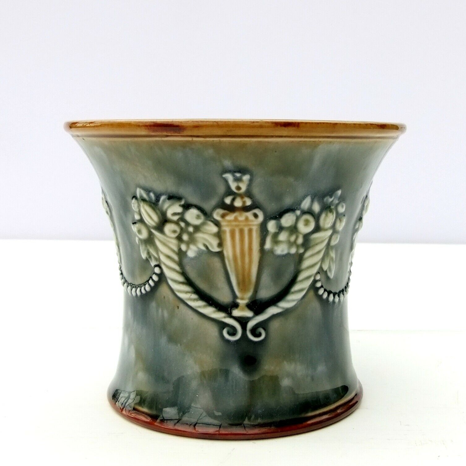 Vintage Royal Doulton Stoneware Vase 6705 on The Vintage Pantry Store